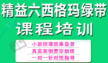 精益六西格瑪綠帶培訓(xùn)