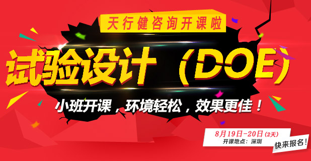 如何運用DOE(實驗設計)加速新品研發？